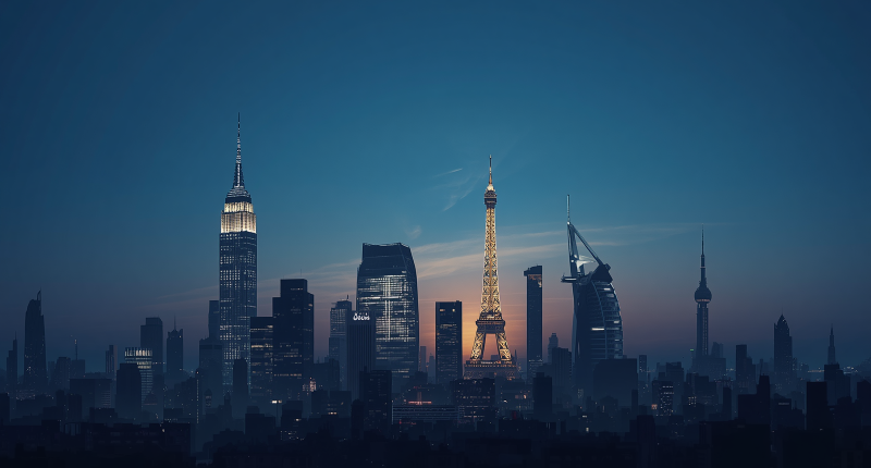 New_York-London-Paris-Tokyo-Dubai